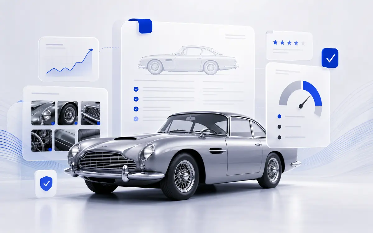 Visualisierung eines Wertgutachtens mit digitalen Bewertungskarten